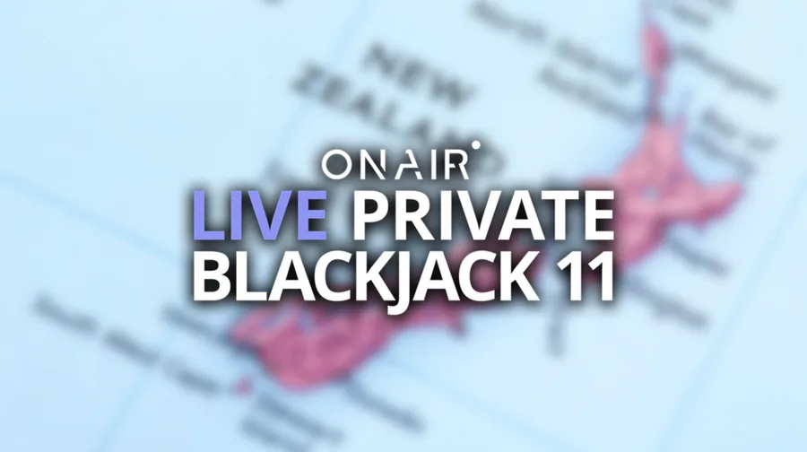 Live Private Blackjack game art